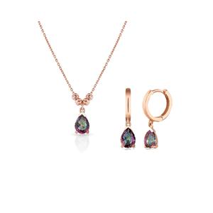 Ensemble Azuris en argent sterling 925 fabriqué en Turquie - Product Image 1