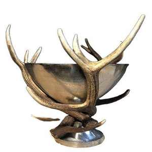 Vintage Look Aluminium Metal Tree Branch Design <b>Ice</b> Bucket for Bar Restaurant Hotel or Party <b>Ice</b> Serving Use Indoor Outdoor - Product Image 1