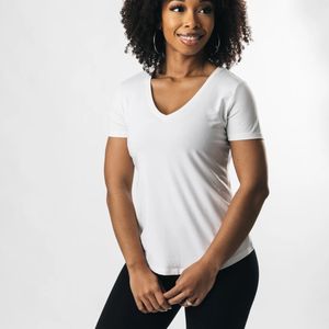 Nueva Llegada, Camiseta de Lona para Mujer, Corte Regular, Cómoda, Ecológica, de Secado Rápido y Transpirable, Hecha en Pakistán, Venta al Por Mayor - Product Image 1