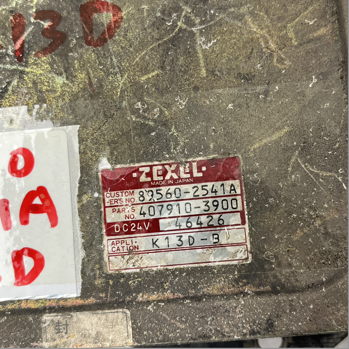 HINO PROFIA TRUCK K13D ENGINE ECU ECM CONT UNIT / 89560-2541A