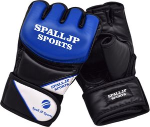 ถุงมือ MMA หนัง PU สีดำ ถุงมือต่อสู้ MMA สำหรับฝึกซ้อม ถุงมือชกมวย MMA แบบกำหนดเอง ผู้ผลิตถุงมือ MMA ขายตรง - Product Image 1