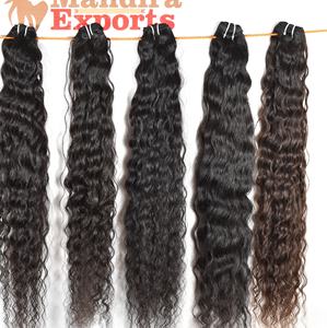 Extensiones de Cabello Humano Natural Virgen Remy Indio, Doble Trama a Máquina, 100g, Rizado, Sin Procesar, Sin Caída, en Paquetes - Product Image 3