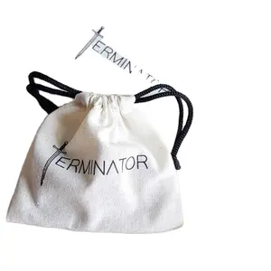 Wholesale hot selling factory spot cheap and durable Cotton Drawstring Pouches gift bag