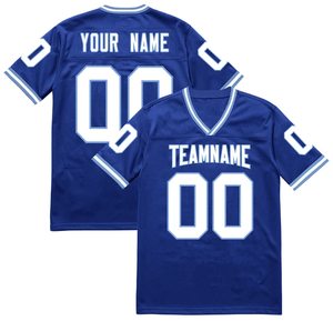 Ropa de fútbol americano, camiseta de fútbol personalizada, costura Personal, nombre del equipo, número, camisetas de malla de manga corta para adultos - Product Image 2