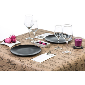Nappe imprimée Eco Nature 100x100cm Buen Provecho – Vente en gros B2B - Product Image 1