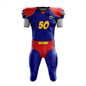 ชุดฟุตบอลอเมริกันสำหรับผู้ชายดีไซน์แบบกำหนดเองนวัตกรรมใหม่ขนาดพิเศษ - Product Image 1