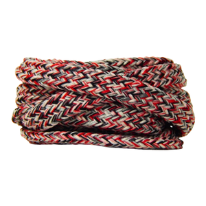 Lacet tubulaire multicolore rond de qualité supérieure de 7mm Produit de traitement textile en polyester de qualité supérieure - Product Image 1