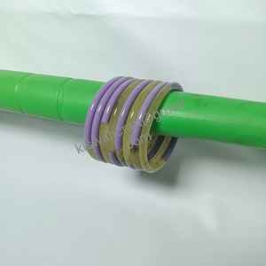 Accesorios de perlas de diamantes, conjunto de brazaletes, resina multicolor, diseño Simple, estilo de moda de la India para aniversario - Product Image 4