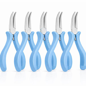 Las Mejores Pinzas de Punta Curva para Joyería, Herramienta de Acero Inoxidable para Manualidades, Doblado de Alambre de Precisión, Precio de Fábrica, Pedidos al por Mayor - Product Image 1