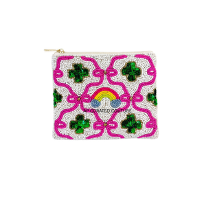 Monederos con Forma de Corazón con Cuentas Hechas a Mano, con Cierre de Cremallera, Tamaño Pequeño, Diseño de Bordado a Mano, Bolso de Moda para el Día de San Valentín 2026 - Product Image 5