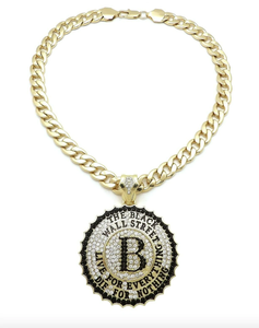 สร้อยคอโซ่สไตล์ฮิปฮอปสีดำจี้ทองขนาด11มม. 20 "สไตล์คิวบาของขวัญเครื่องประดับสำหรับสามีของคุณ - Product Image 3