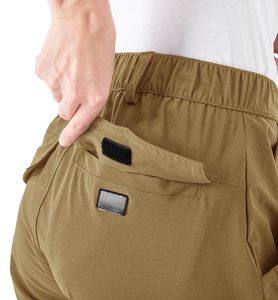 Pantalones deportivos de senderismo para hombre, pantalones multibolsillos transpirables para exteriores con cintura media para verano, pantalones multibolsillos para exteriores - Product Image 2