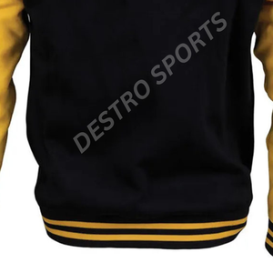 Veste de sport universitaire personnalisée avec revêtement spécial, grande taille, pour hommes, style Letterman, matériaux de haute qualité, broderie, couleur personnalisée - Product Image 5