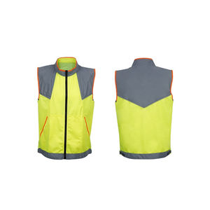 Chaleco DE SEGURIDAD reflectante Hi vis hecho de tela de punto con múltiples bolsillos suministro al por mayor visibilidad y protección mejoradas - Product Image 2