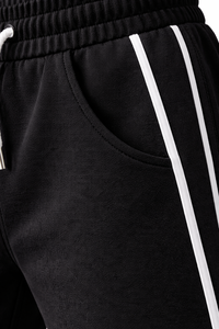 Conjunto Deportivo Personalizado para Hombre, Chaqueta con Cremallera y Pantalones Jogger, Mezcla de Algodón y Poliéster, OEM ODM, para Gimnasio, Entrenamiento, Casual - Product Image 5