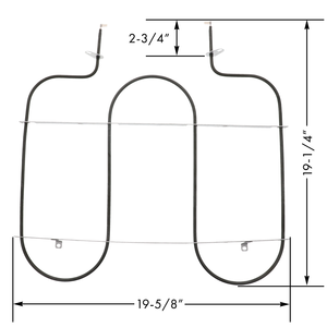 ฮีตเตอร์เตาอบไฟฟ้าทดแทนสำหรับ ERP B7340 & W10856603 - Product Image 5