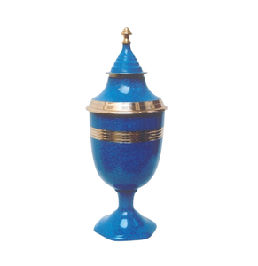 Urna de cremación de latón de diseño hecho a mano de gran tamaño para adultos a la venta urnas de metal de suministro directo de fábrica - Product Image 1