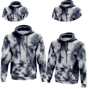 เสื้อฮู้ดผ้าคอตตอน100% โอเวอร์ไซส์สำหรับผู้ชายเสื้อฮู้ดย้อมสีแบบสวมศีรษะ - Product Image 4