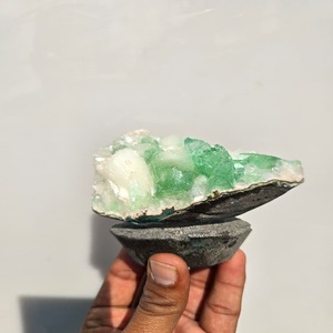 Cristal de Apofilita Verde al por Mayor, Espécimen de Cristal de Roca Natural, Minerales, Regalo, Cristales Decorativos - Product Image 1