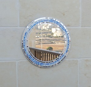 Cadre photo mosaïque en verre fait main, design industriel moderne, le plus vendu, pour décoration de table, style indien - Product Image 5