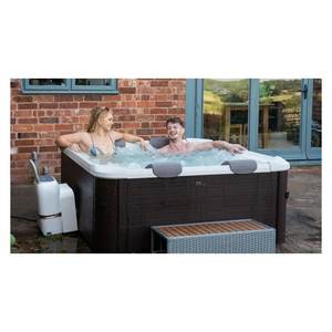 Jacuzzi Rígido TRIBECA Mspa (160x160x65cm) con Capacidad para 6 Personas en Color Nogal Oscuro Modelo F TR062W - Product Image 4