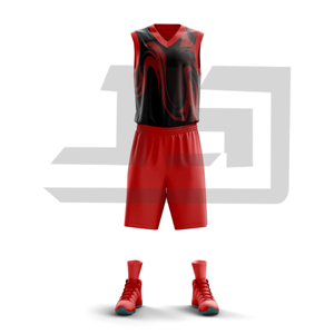 Conjunto de Baloncesto de Alta Calidad, Personalizado y Sublimado, 100% Poliéster Transpirable, Jersey y Pantalones Cortos Diseñados para Máxima Comodidad y Velocidad - Product Image 2