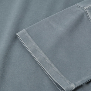 Camiseta de Gran Tamaño con Estampado Tejido, Estilo Vintage, Lavado Ácido Ecológico, Teñido con Pigmentos, 100% Algodón, Ropa Urbana para Hombre, Modelo 2026 - Product Image 5