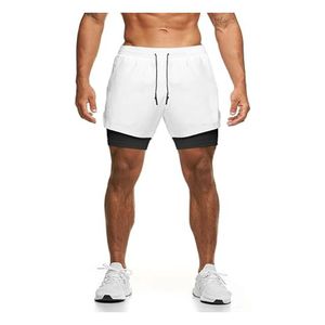 100% Polyester 5 pouces vêtements actifs maille Shorts tendance hommes haute rue respirant séchage rapide Gym équipement athlétique personnalisé - Product Image 2