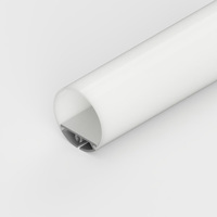 Profil LED en aluminium série 6000 de qualité supérieure Coupe d'installation flexible à usage commercial et industriel léger et durable