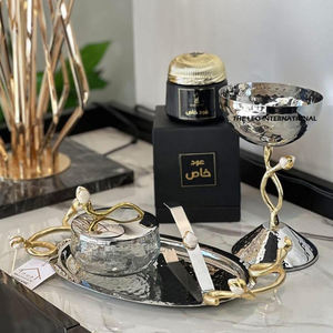 Brûleur d'encens arabe en métal de Style simple adapté au salon intérieur chambre étude réglage du parfum ensemble de brûleur d'encens - Product Image 3