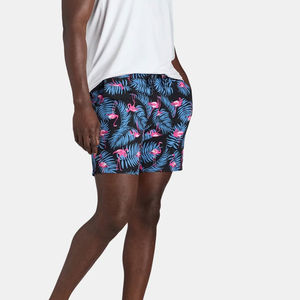 Short de bain pour homme en polyester avec logo personnalisé Short de plage noir personnalisé avec votre logo Short de bain pour homme - Product Image 4