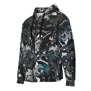 Sublimation Zipper Up <b>Hoodies</b> <b>Men</b> Customized Premium Quality Best Manufacturing Cotton Polyester <b>Lightweight</b> <b>Men's</b> <b>Hoodies</b> - Product Image 3