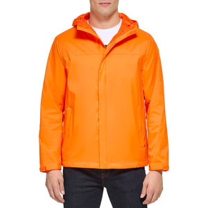 Veste coupe-vent en toile automne-hiver pour hommes, manteau à capuche camouflage de style urbain, poche zippée, sport décontracté, design simple - Product Image 4