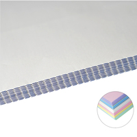 Blocs de papier autocopiant NCR en pulpe recyclée blanche, 3 plis, 50 g/m², double enduction, résistant à l'humidité, pour formulaires de commande de restaurant, multi-volets