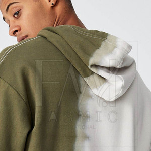 Trendy Men's Hoodies From Sialkot 100% Cotton Comfortable Plain Design with Customizable Embroidered <b>Patches</b> for Winter - Product Image 4