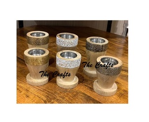 Dernier design de mabkhars en bois et en métal avec des travaux de calligraphie, qualité exclusive pour la maison et l'hôtel - Product Image 5