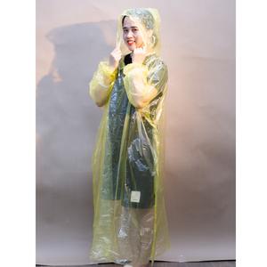 PE Plástico Desechable para una sola persona Servicio OEM Ropa impermeable Luz multicolor Temporal Buen precio Chubasquero Hecho en Vietnam - Product Image 3
