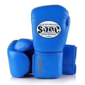 Gants de sparring de boxe en cuir noir, gants d'entraînement de kickboxing de haute qualité, gants de Muay Thai et gants de boxe - Product Image 4