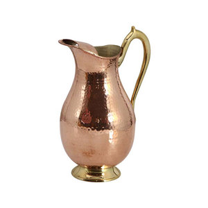 Nuevo diseño atractivo Jarra de agua profunda Jarra de contenedor de agua decorativa hecha a mano Jarra de acero inoxidable de calidad sostenible - Product Image 4
