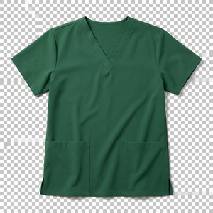 Uniforme Médico Clásico, Uniforme de Enfermera al por Mayor, Cuello en V y Manga Corta, Conjunto de Uniforme de Enfermería para Mujer - Product Image 2