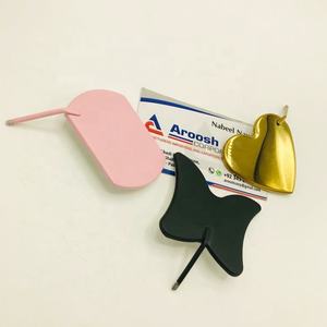 Vente en gros de miroir d'extension de cils solide en acier inoxydable miroir d'inspection de cils miroir carré coeur papillon pour artiste de cils - Product Image 4