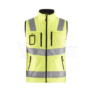 แจ็กเก็ต Vis สูงปลอดภัยสำหรับใส่ทำงานความปลอดภัยออกแบบตามสั่ง - Product Image 1