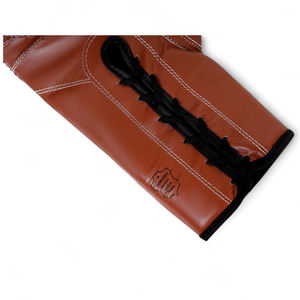 ถุงมือชกมวยสำหรับ2026ผู้ใหญ่ถุงมือชกมวยมืออาชีพขนาด16ออนซ์สีน้ำตาล - Product Image 3