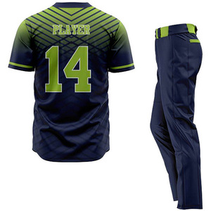 Tenue de baseball respirante sur mesure grande taille, vêtements d'équipe, vêtements de sport, antibactérien, séchage rapide, taille personnalisée, nouvelle arrivée - Product Image 4