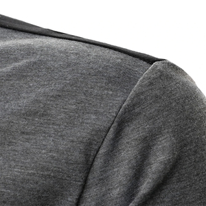 เสื้อยืดโปโลแขนสั้นลำลองสำหรับผู้ชายเสื้อยืดสีบล็อกวินเทจ OEM ออกแบบโลโก้ได้ตามต้องการลายพิมพ์ต่อต้านริ้วรอย - Product Image 4