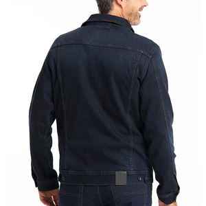 Chaqueta Vaquera Reversible Elástica Anti-UV para Hombre, Invierno 2025, Secado Rápido, Transpirable, Chaquetas Vaqueras de Alta Calidad para Ropa Urbana - Product Image 2