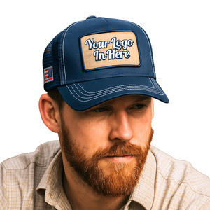 Casquette promotionnelle de haute qualité Casquettes de sport de baseball en poly maille avec broderie de logo personnalisé sur les chapeaux de camionneur de patch du Vietnam - Product Image 1