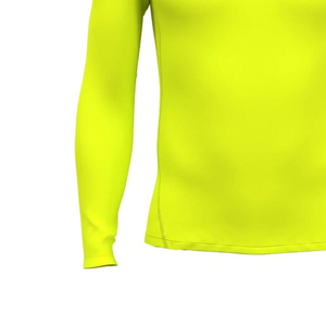 High Manufacture High Quality <b>Compression</b> <b>Shirts</b> for Men and 100% Polyester Latest Design Knitted Plain Dyed Rash Guards - Product Image 3