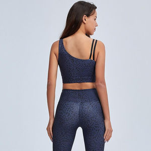 Conjunto de Yoga sin Mangas de Alta Calidad para Mujer, el Mejor Material para Ropa Deportiva de Gimnasio, Talla Grande XXL, Impresión de Logotipo Personalizado, Logotipo Elástico en la Cintura - Product Image 2