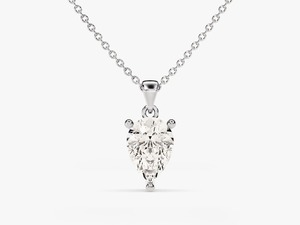 ทำด้วยมือจี้คลาสสิก925เครื่องประดับเงินแท้สำหรับผู้หญิง925เงินสเตอร์ลิงสีขาวบุษราคัมจี้สไตล์โบโฮ - Product Image 3